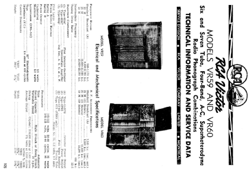 VR-59 ; RCA Victor (ID = 2235497) Radio