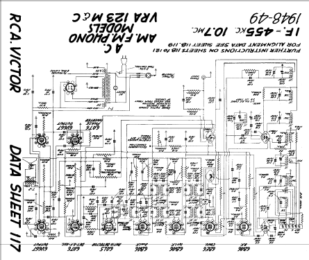 VRA123C ; RCA Victor (ID = 830548) Radio