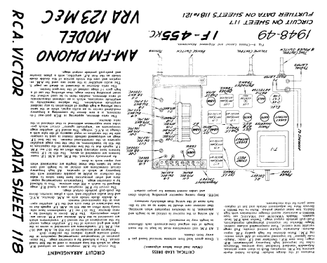 VRA123C ; RCA Victor (ID = 830550) Radio