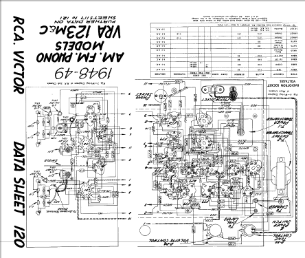 VRA123C ; RCA Victor (ID = 830551) Radio