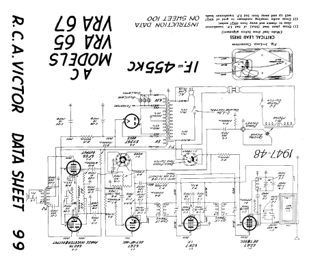 VRA65 ; RCA Victor (ID = 825116) Radio