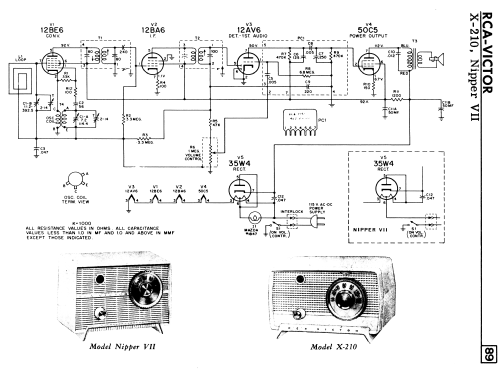 X-210 ; RCA Victor (ID = 2760121) Radio