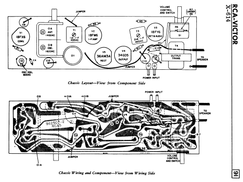 X-614 ; RCA Victor (ID = 2386607) Radio