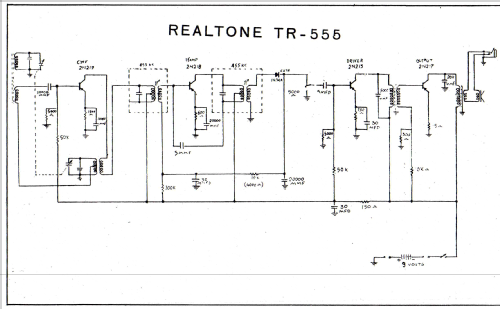 Four Transistors 'Galaxy' TR-555; Realtone Electronics (ID = 415461) Radio