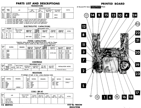 Four Transistors 'Galaxy' TR-555; Realtone Electronics (ID = 563041) Radio