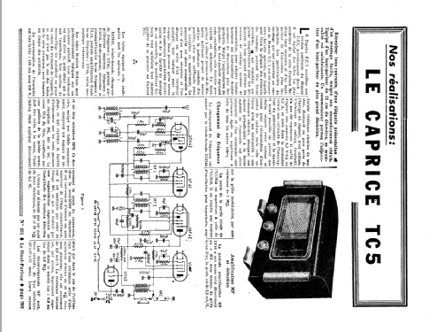 Caprice T.C.5; Recta; Paris (ID = 2542736) Radio