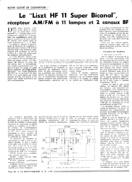 Liszt HF11 Super Bicanal ; Recta; Paris (ID = 2714720) Radio