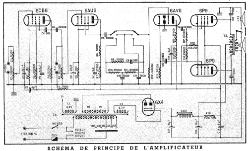 Virtuose PP 6; Recta; Paris (ID = 398822) Ampl/Mixer