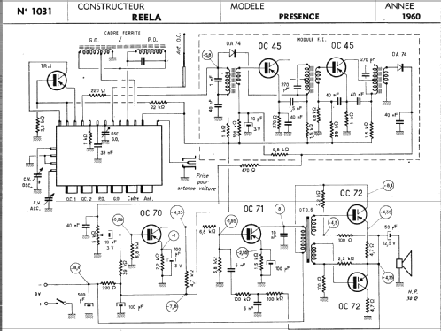 Présence 7 Transistors ; Reela-Radio, Reela- (ID = 287905) Radio