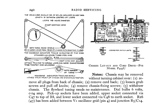 RM215 Table top; Rees-Mace, London (ID = 2292096) Radio