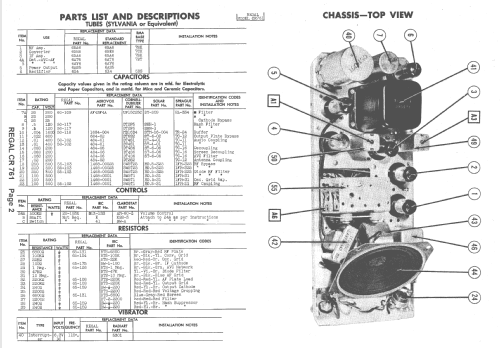 CR-761 ; Regal; New York NY (ID = 1429214) Car Radio