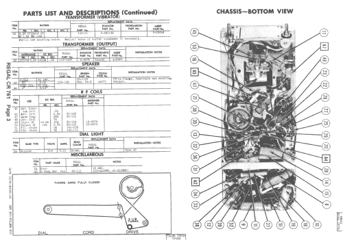 CR-761 ; Regal; New York NY (ID = 1429215) Car Radio