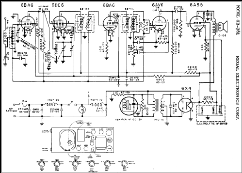 CR-761 ; Regal; New York NY (ID = 305052) Car Radio