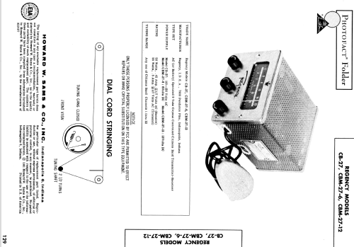 CB-27 ; Regency brand of I.D (ID = 538336) Cittadina