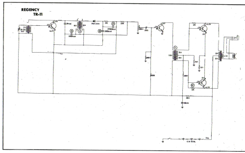 All Transistor TR-11; Regency brand of I.D (ID = 415463) Radio