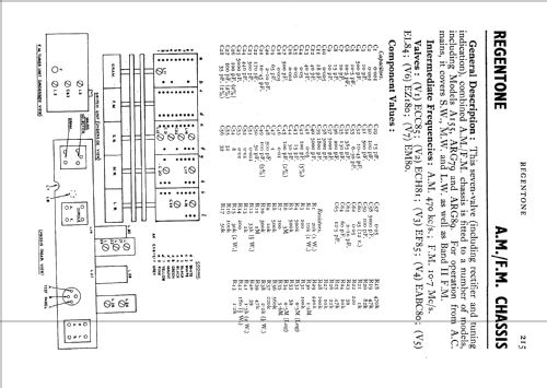 A155; Regentone Brand (ID = 555508) Radio