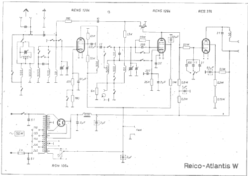 Atlantis-Australien W; Reico Radio, Max (ID = 1953292) Radio