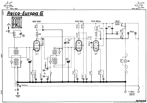 Europa Combination G; Reico Radio, Max (ID = 1732282) Radio