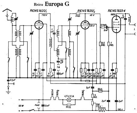 Europa Standard G; Reico Radio, Max (ID = 1732281) Radio