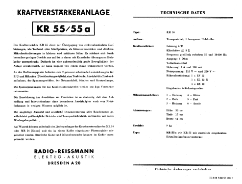 KR55; Reissmann (ID = 831312) Ampl/Mixer