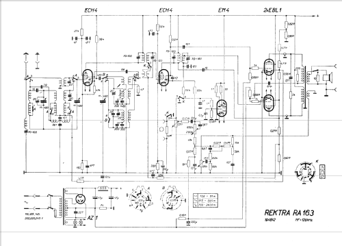 RA163; Rektra, Radioelektra (ID = 44059) Radio