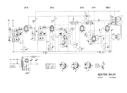 Rektra RA24; Rektra, Radioelektra (ID = 44050) Radio