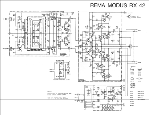 Modus RX42; REMA, Fabrik für (ID = 129831) Radio