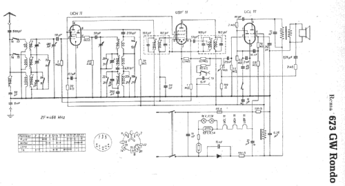 Rondo 673GW; REMA, Fabrik für (ID = 5447) Radio