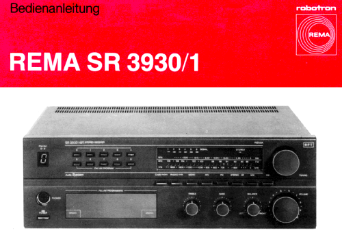 SR3930/1; REMA, Fabrik für (ID = 2015106) Radio