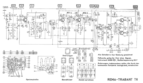 Trabant T6; REMA, Fabrik für (ID = 1551288) Radio