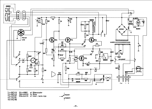 Magnetófono S-2005; Remco S.A.; Llisa de (ID = 1375641) R-Player