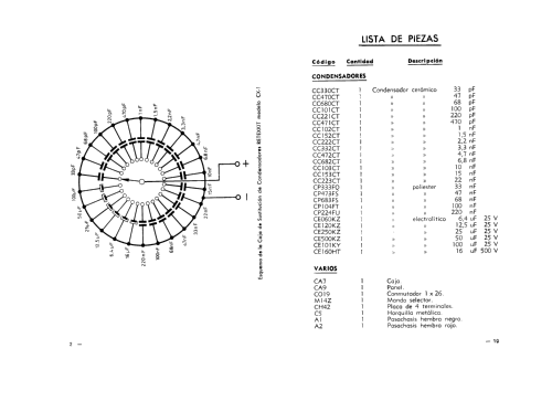 Caja de Sustitucion de Condensadores CX-1; Retex S.A.; (ID = 1478996) Ausrüstung