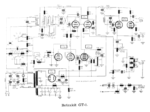 Generador de señales para T.V. GT-1; Retex S.A.; (ID = 2566622) Equipment