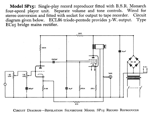 Silvertone SP15; Revelation; Where? (ID = 770934) Reg-Riprod