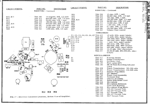 TR-200 ; Revere Camera Co.; (ID = 567827) R-Player