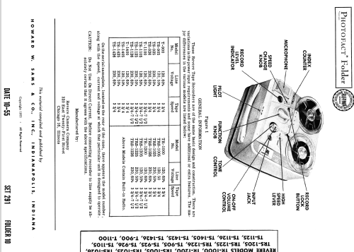 TRS-1005; Revere Camera Co.; (ID = 2644585) R-Player