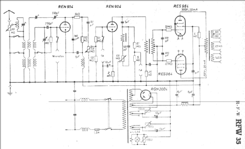 RFW35; RFW ex Grassmann, (ID = 6987) Radio