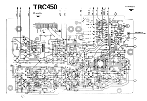 Radio Corder TRC450; RGD Brand, Radio (ID = 1581949) Radio