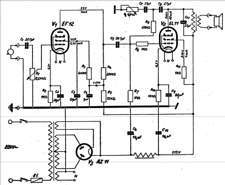 Musikus W; RIM bzw. Radio-RIM; (ID = 247075) Ampl/Mixer