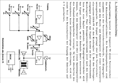 Organist TR; RIM bzw. Radio-RIM; (ID = 669440) Ampl/Mixer