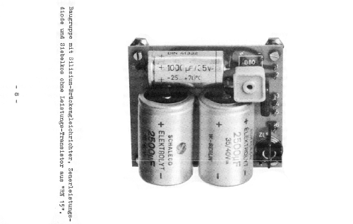 Regelbares Transistor-Netzgerät RN15; RIM bzw. Radio-RIM; (ID = 2476147) Power-S