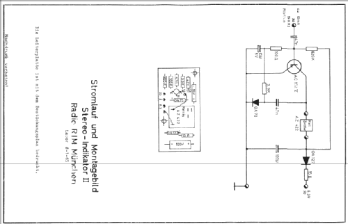 Stereo-Indikator Sti-2; RIM bzw. Radio-RIM; (ID = 1724701) Kit