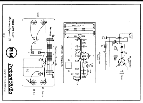 Trabant 58; RIM bzw. Radio-RIM; (ID = 207729) Misc