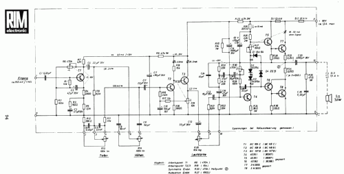 Vollverstärkerbaugruppe BG 40-D; RIM bzw. Radio-RIM; (ID = 1709313) Ampl/Mixer