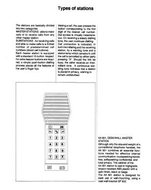 Internal Communications System CB600, AA601; Ring-Master, Ring (ID = 3015697) Misc