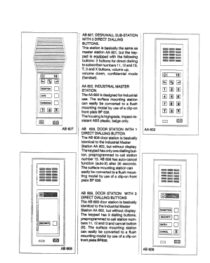 Internal Communications System CB600, AA601; Ring-Master, Ring (ID = 3015698) Misc