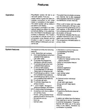 Internal Communications System CB600, AA601; Ring-Master, Ring (ID = 3015699) Misc