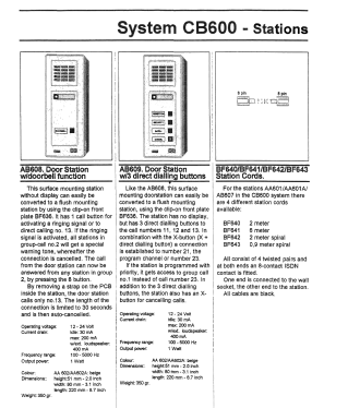 Internal Communications System CB600, AA601; Ring-Master, Ring (ID = 3015710) Misc