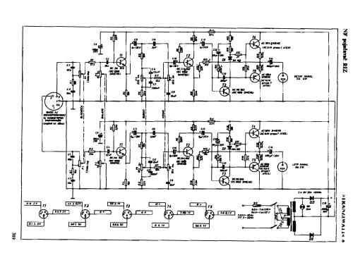 Stereo pojačalo - Stereo Amplifier Transiwatt 8; RIZ, Radio (ID = 3006328) Verst/Mix