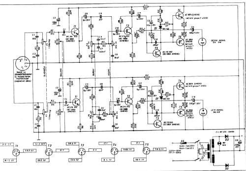 Stereo pojačalo - Stereo Amplifier Transiwatt 8; RIZ, Radio (ID = 2289004) Ampl/Mixer